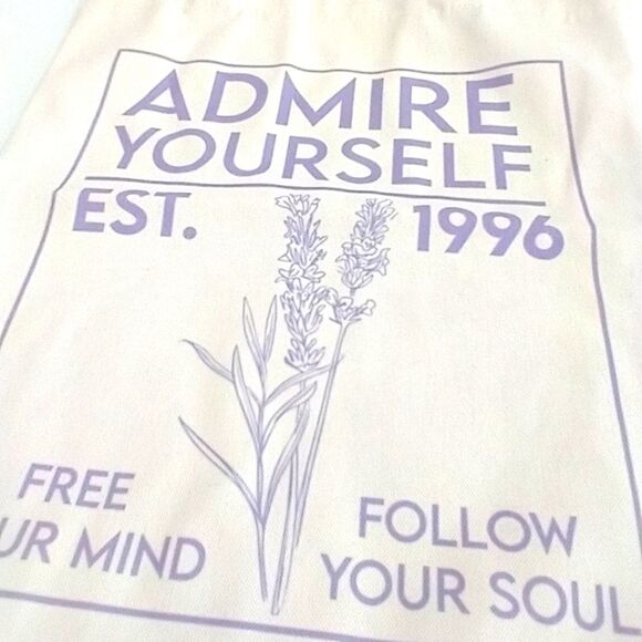 3/$25 Admire Yourself Tote Bag - Picture 4 of 5